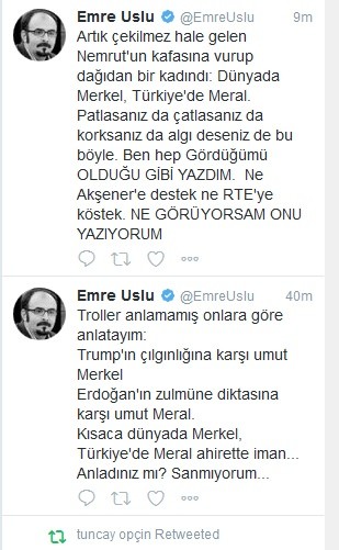 Emre Uslu son umudunu alçakça sözlerle açıkladı